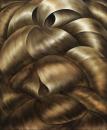Curls, 2023, 170 x 140 cm, Öl auf Baumwolle