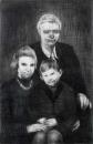 Familie, 2011, 150 x 100 cm, Bleistift auf Papier